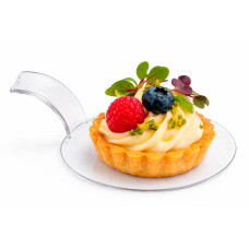 Miniatura Bandeja Tarta Redonda Transparente Reutilizable PS 8x2 cm. (20 x 50 u.) Miniatura Bandeja Tarta Redonda Transparente Reutilizable PS 8x2 cm. (20 x 50 u.)